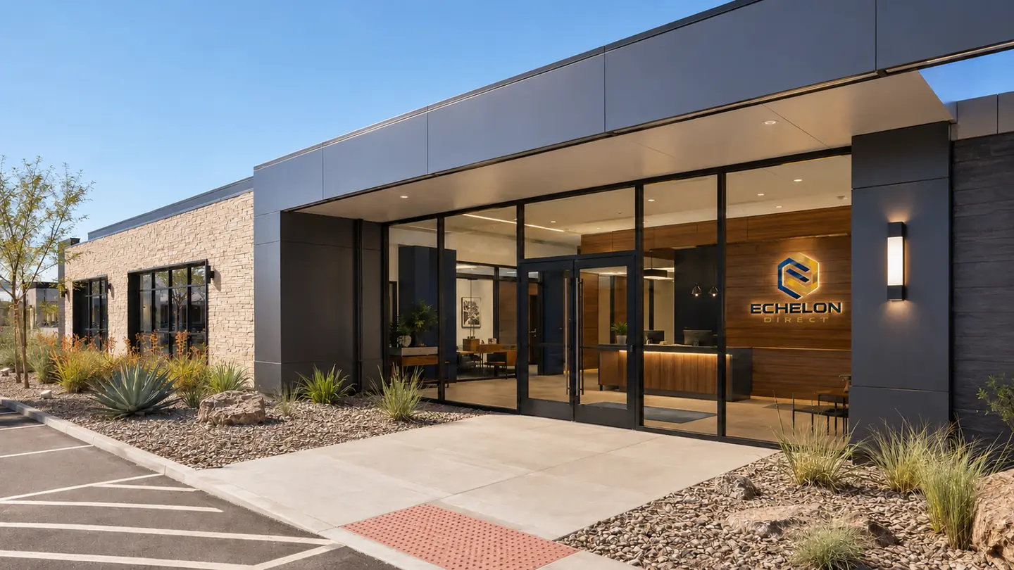 Echelon Direct Phoenix headquarters in daylight